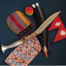 Chitlange Leather Aluminium Handle 